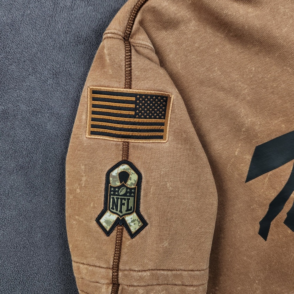 Buffalo Bills 2023 Sideline Salute To Service Nike Hoodie Mens Large Brown - Picture 2 of 12